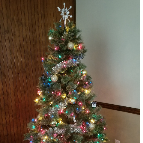 elegant christmas tree