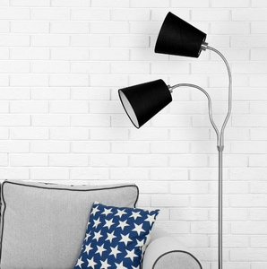 Modern Reading Lamps for Living Room, Bedroom, Office, Black