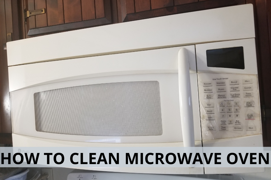 Best way to clean microwave oven
