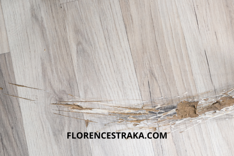 What is the best way to remove scuff marks from laminate flooring