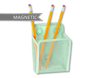Magnetic pen holder for fridge, locker, office
