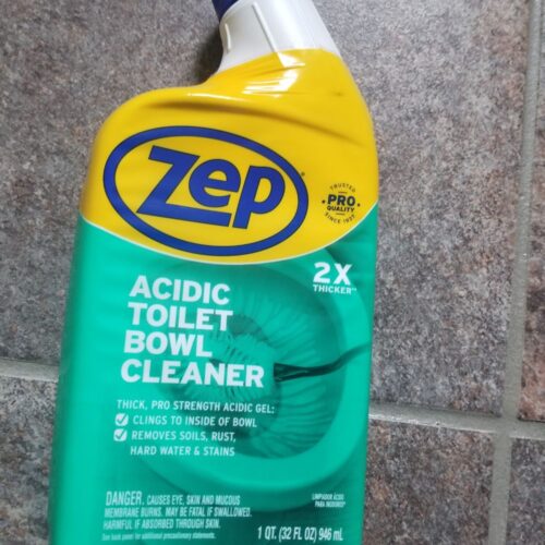 Zep Toilet Bowl Cleaner: the Power of a Pro-Strength Gel for Sparkling Toilets!